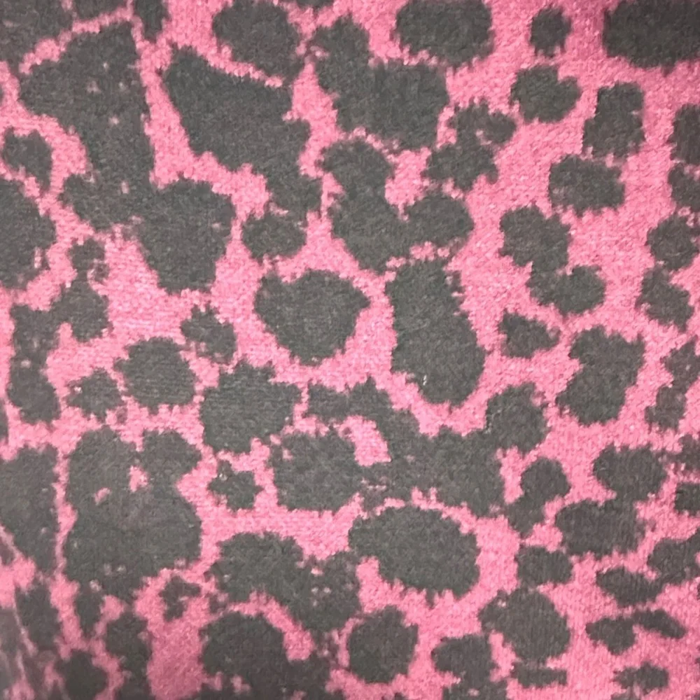 Talbots Black and Purple Animal Print Skirt 20WP